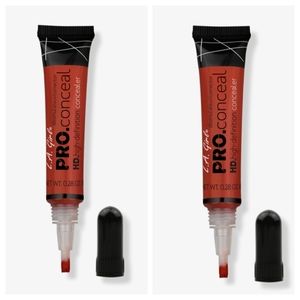 Lot of 2 L.A. Girl Hd Pro Conceal Reddish Corrector Concealer 0.28 oz New Sealed